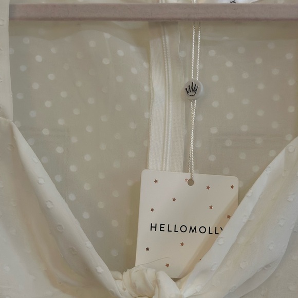 White Mini Dress - Picture 5 of 5